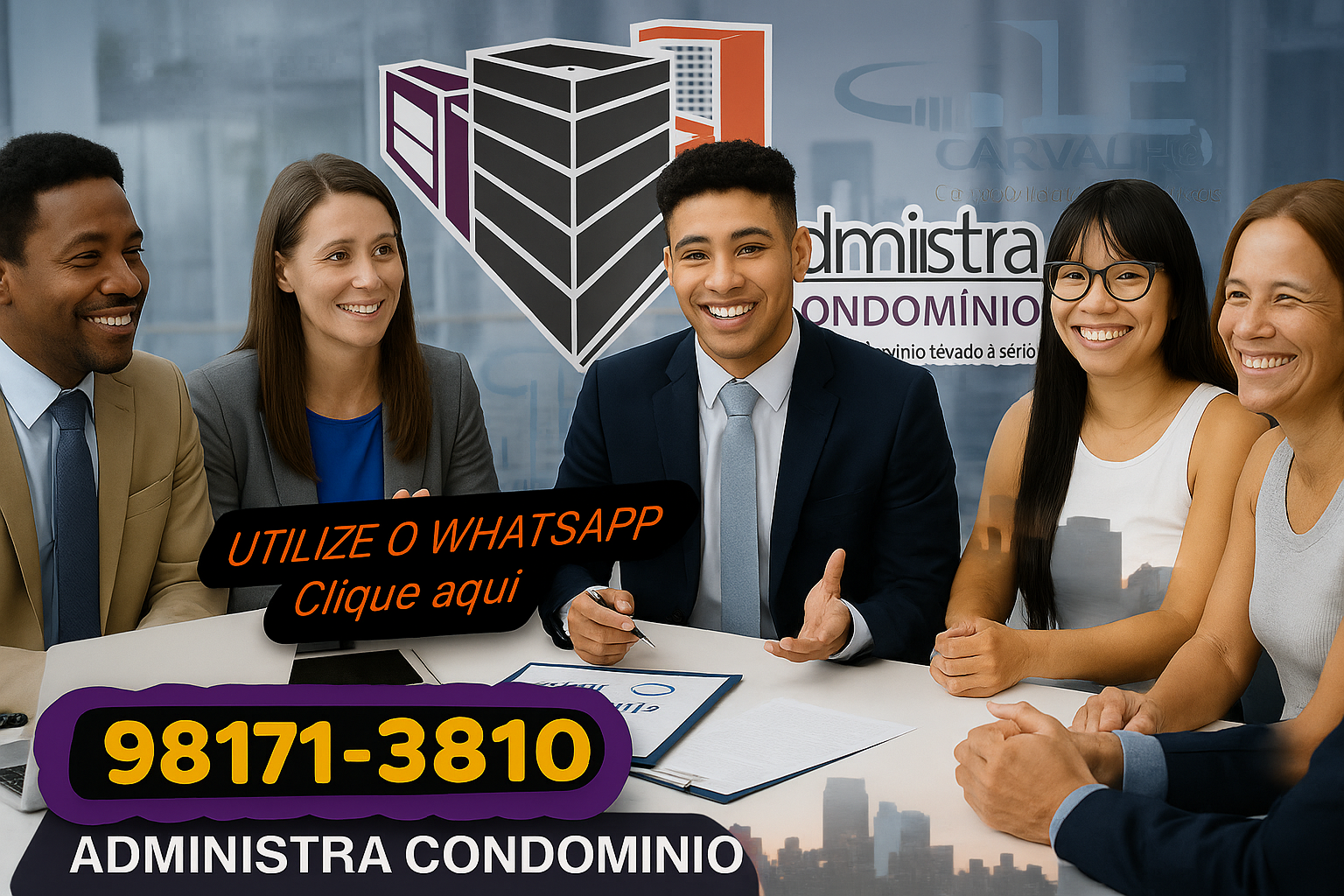 Administra Condomínio - Equipe profissional